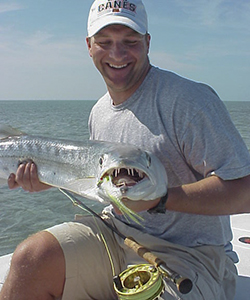 Fly Fishing the flats for barracudas